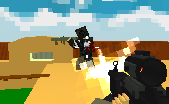 Blocky Combat SWAT Edge