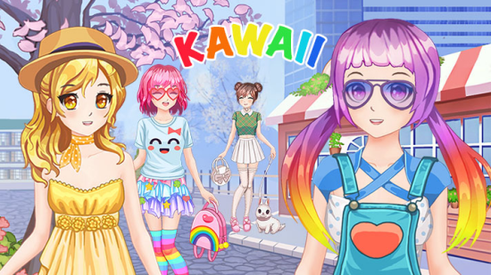 Anime Kawaii Dress Up