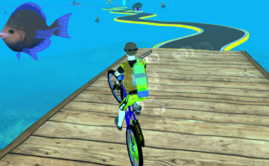 Underwater Cycling