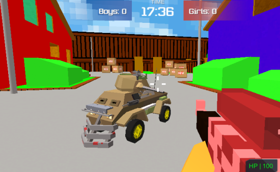 Blocky Wars 3D Toonfare