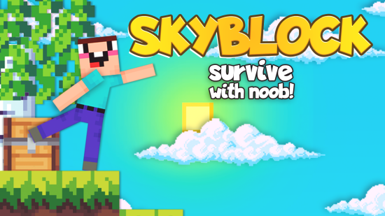 Skyblock Survive With Noob!